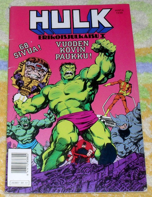 Hulk Erikoisjulkaisu 1 / 1989