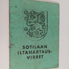 Sotilaan iltahartausvirret - pikkukuva 1
