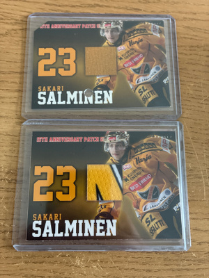 Sakari Salminen Kalpa Ässät patch cardset 13-14