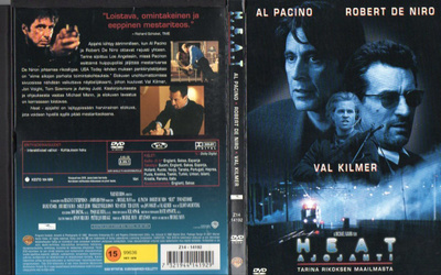 Heat-Ajojahti	(56 750)	k	-FI-	snapcase,	DVD		al pacino	1995