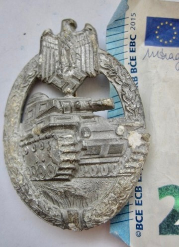 VANHA Merkki Natsi Saksa Panssarihyökkäys Panzer AssaultAITO