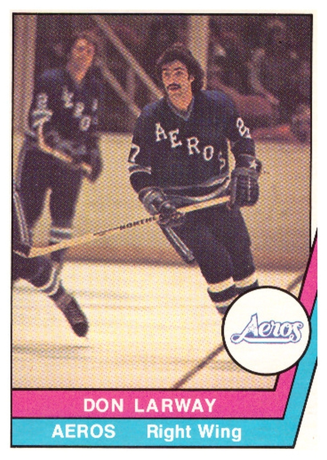 Legenda DON LARWAY Aeros 77-78 OPC WHA #48