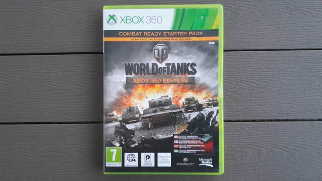 Xbox360: World of Tanks peli (2004)