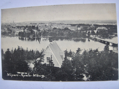 VANHA Postikortti Viipuri 1911