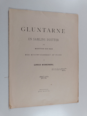 Gunnar Wenneberg : Gluntarne : En samling duetter