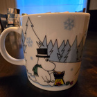 Muumimuki -Kuusen alla- Uusi Käyttämätön Tarra - pikkukuva 2