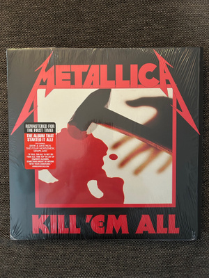 Metallica - Kill 'Em All 2016 US Reissue Remastered LP