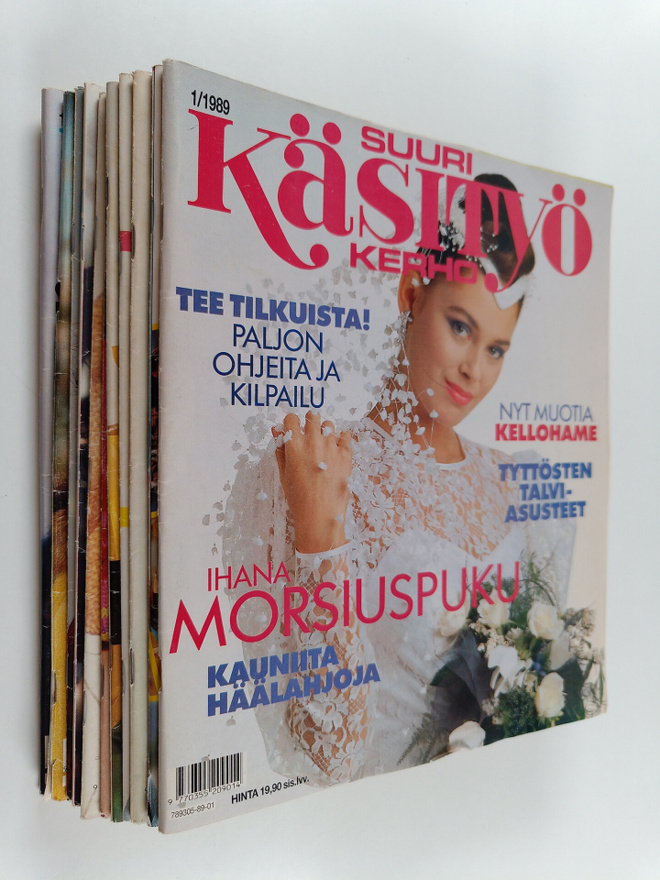 Suuri käsityökerho vuosikerta 1989 (1-12)