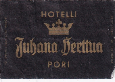 Pori, Hotelli Juhana Herttua   , s73