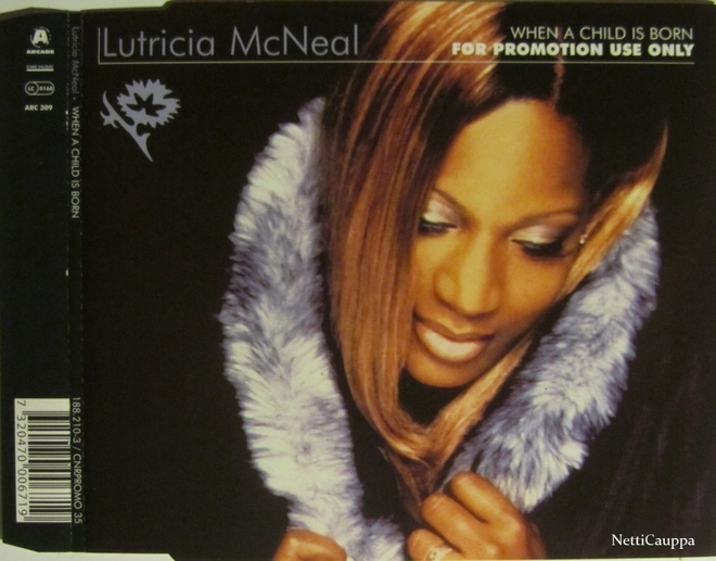 Lutricia McNeal • When A Child Is Born PROMO CD-Single