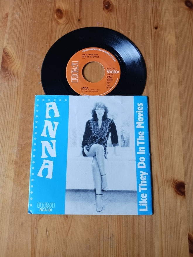Anna – Like They Do In The Movies 7" orig 1981 Synth-pop
