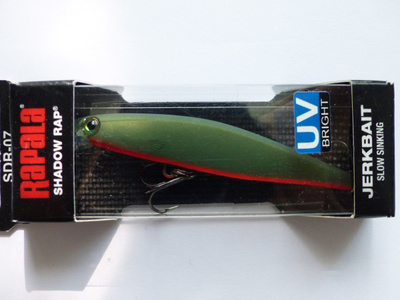 RAPALA SHADOW RAP JERKBAIT 7cm, 5g Väri: Green Army UV