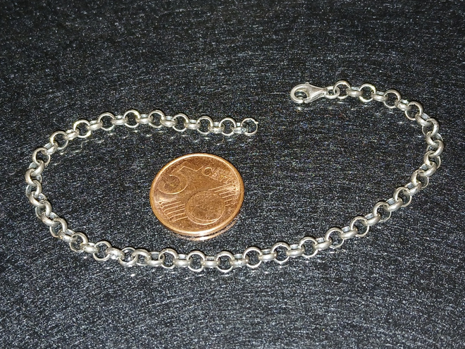 Kalevala koru hopea papu rannekoru KK 925 Z8