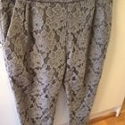 Joggersit / Joggers -tyyliset Housut pitsiä / Pitsihousut 38 - pikkukuva 2