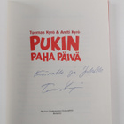 Tuomas Kyrö ym. : Pukin paha päivä (signeerattu, tekijän ... - pikkukuva 3