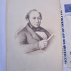 VANHA CDV Valokuva Kirjailija Johan Heiberg Tanska 1870-l - pikkukuva 1
