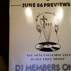 DISCO MIX CLUB :: JUNE 86 PREVIEWS :: FOR DJ ONLY VINYYLI LP - pikkukuva 1