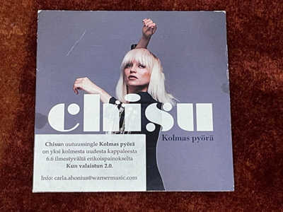 CHISU - KOLMAS PYÖRÄ - CD SINGLE - PROMO