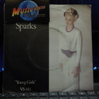 SPARKS - YOUNG GIRLS EX-/EX- 7" UK - pikkukuva 1