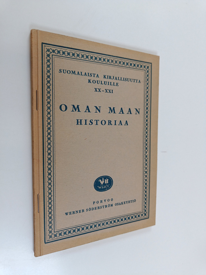Harry (koonn.) Streng : Oman maan historiaa