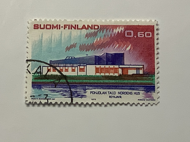 723 / 1973 Postikongressi 1/2 o leimattu