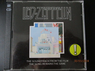 LED ZEPPELIN - THE SONG REMAINS THE SAME (2 x CD)