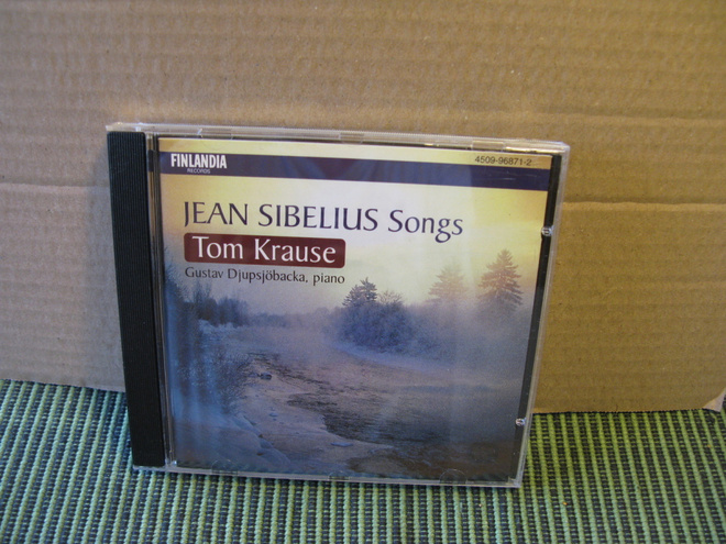 Sibelius:Songs-Tom Krause, Gustav Djupsjöbacka CD