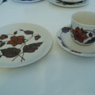 Arabia Tea for two Café kahvikuppi, tassi ja leivoslautanen - pikkukuva 1