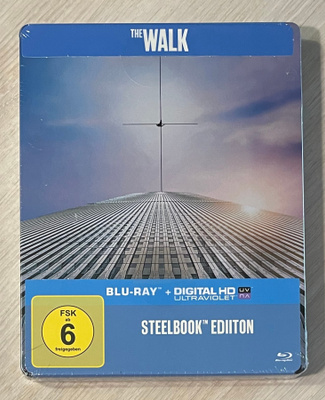 Robert Zemeckis: THE WALK (2015) Limited Steelbook (UUSI)