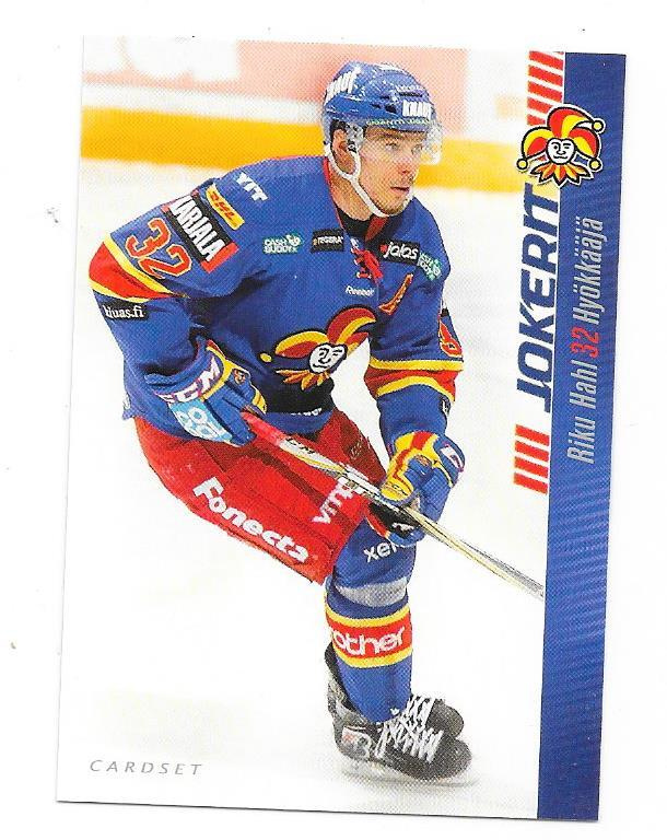 2012-13 CardSet #57 Riku Hahl  Jokerit