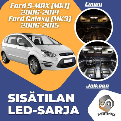 Ford S-MAX / Galaxy (MK3) Sisätilan LED-sarja 16