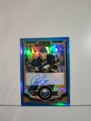 2015-16 OPC Platinum Blue Rainbow AU #RR Rasmus Ristolainen