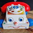 Ficher Price Toys vintage puhelin.1961 - pikkukuva 2