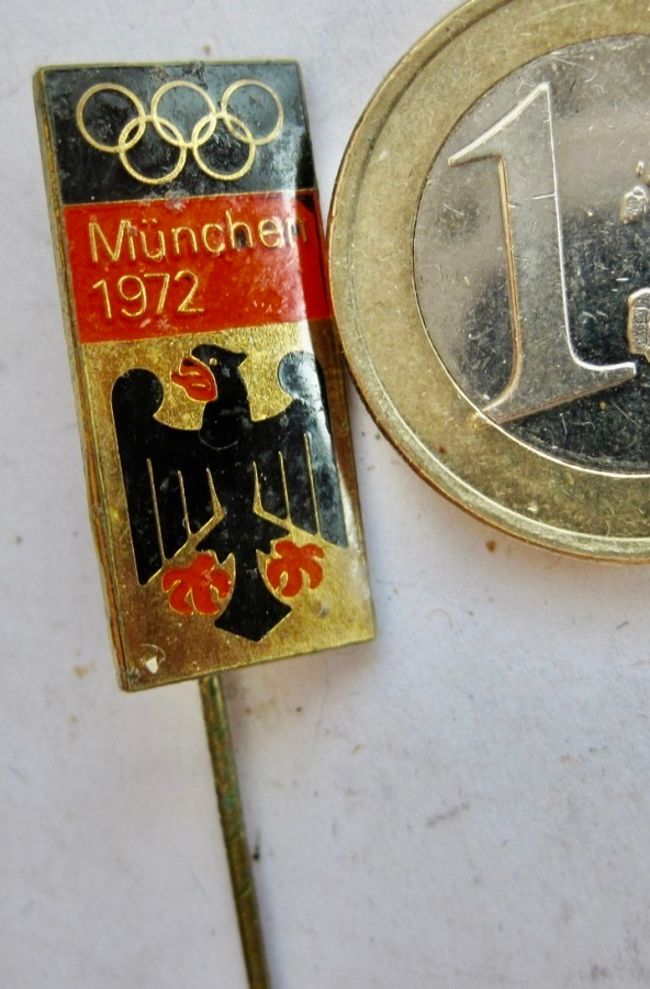 VANHA Merkki Olympia 1972 Munchen Saksa NOC