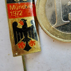 VANHA Merkki Olympia 1972 Munchen Saksa NOC - pikkukuva 1