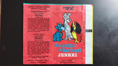 Kaunotar ja Kulkuri - punainen