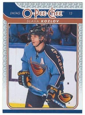 09-10 O-Pee-Chee #208 Slava Kozlov