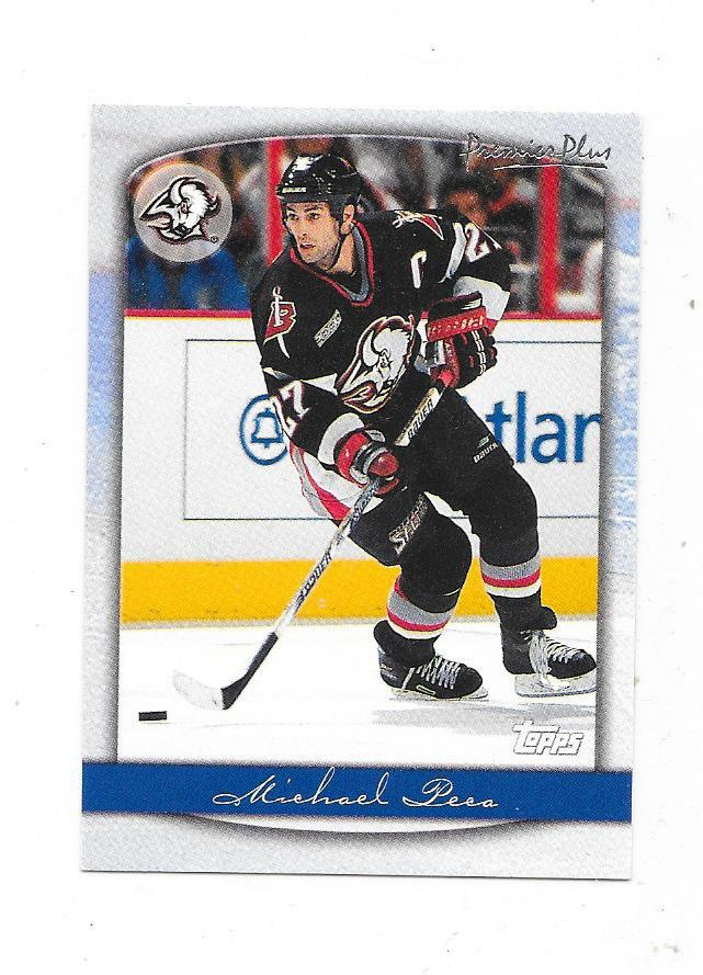 1999-00 Topps Premier Plus #77 Michael Peca , Buffalo Sabres