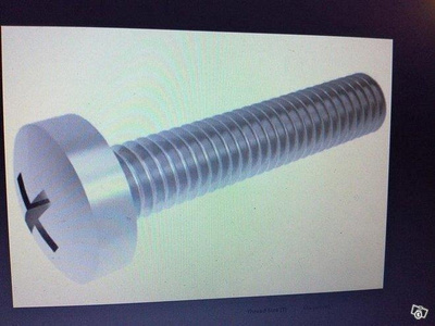 M4 x 28 mm rosteri kiinnitysruuvi valokatkaisijoihin