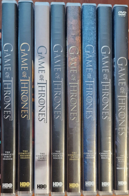 Game of Thrones kaudet 1-8 - Dvd boxit [koko sarja]