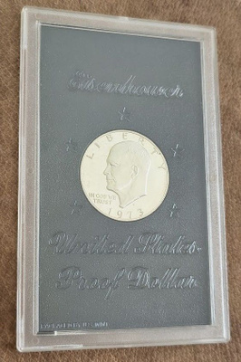 USA 1973 Eisenhower dollari - proof hopeaa