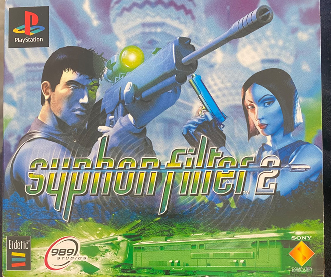 Syphon Filter 2 promo ERITTÄIN HARVINAINEN + SF3