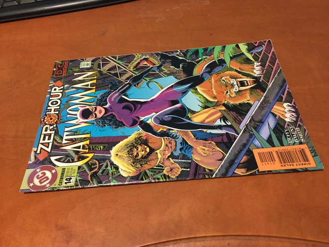 DC ZERO HOUR CATWOMAN 14/1994 HYVÄ