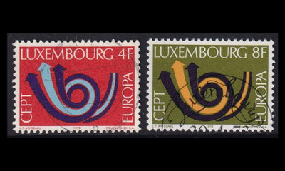 Luxemburg 862-3 o Europa (1973)