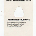 Purkkakuva Snoots n:o 78 Purukumikuva - pikkukuva 2