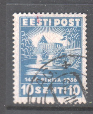 Viro 1936 LaPe 121 leimattuna.