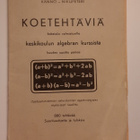 Kännö, Nikupeteri - Koetehtäviä keskikoulun algebra 1959 - pikkukuva 1