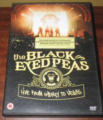 The Black Eyedpeas Live from Sydney to Vegas musiikki dvd