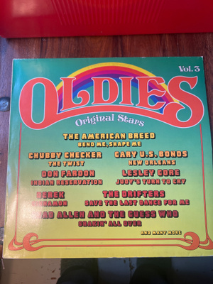 Oldies lp keltainen vinyyli