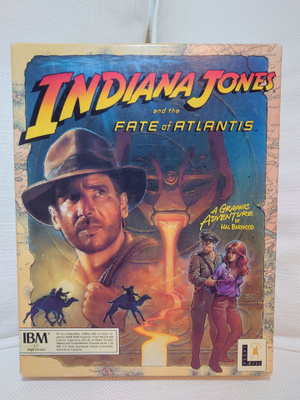 PC big box: Indiana Jones and the Fate of Atlantis (1992)